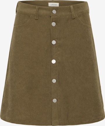 Cream Nederdel 'Cory' i grøn: forside