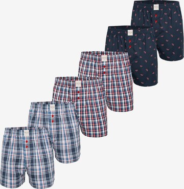 Phil & Co. Berlin Boxershorts in Blauw: voorkant