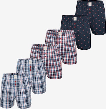 Phil & Co. Berlin Boxershorts in Blauw: voorkant