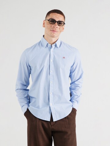 NAPAPIJRI Regular fit Overhemd 'G-GRAIE 1' in Blauw: voorkant