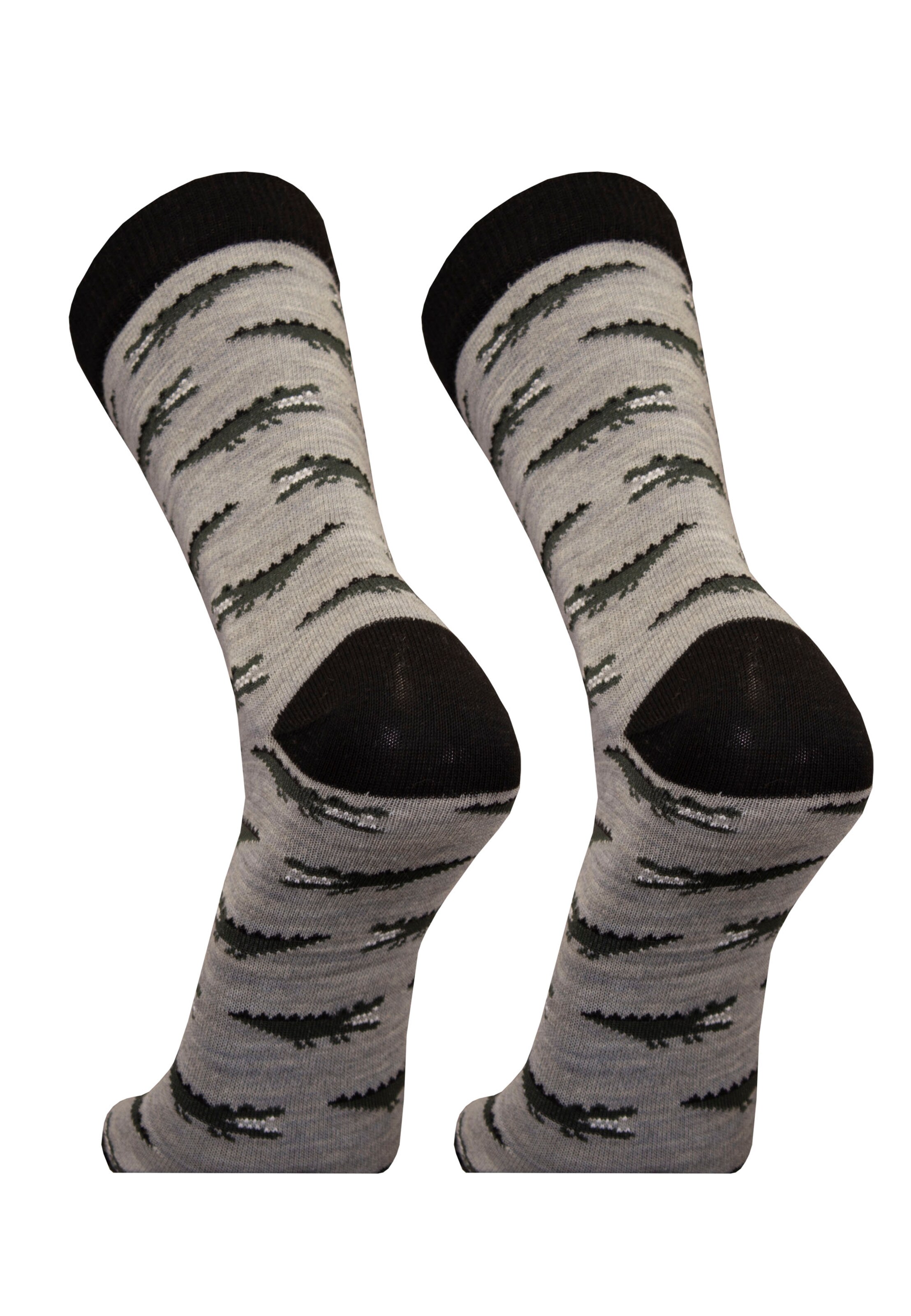 UphillSport Socks 'CROCODILE' in Grey