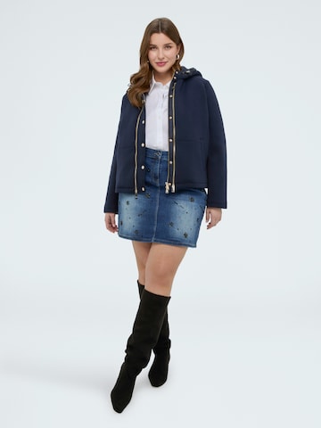 Manteau d’hiver Fiorella Rubino en bleu