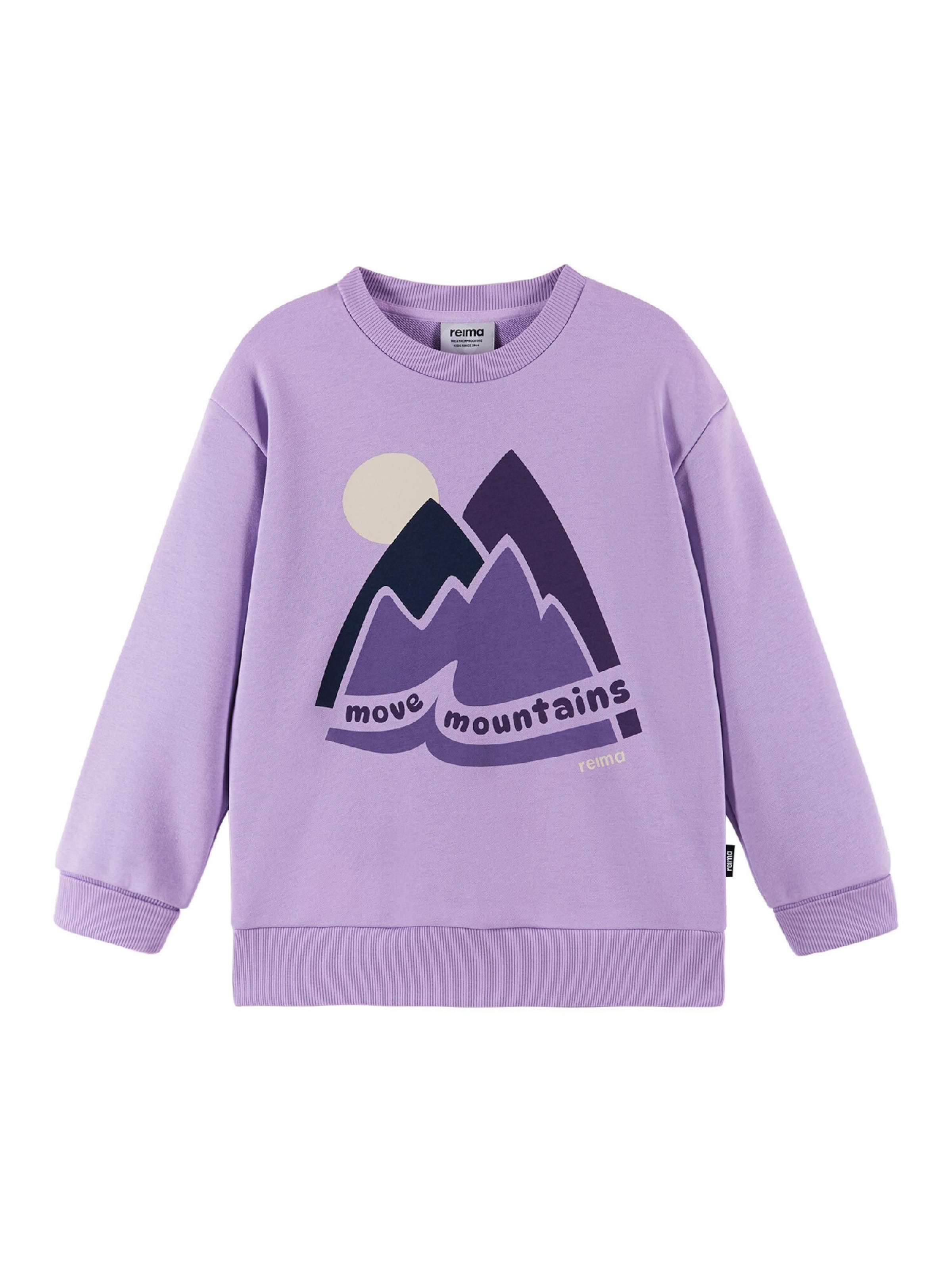 Reima Sweatshirt ' Collari ' in Lila: Vorderseite