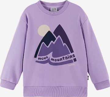 Reima Sweatshirt ' Collari ' in Lila: Vorderseite