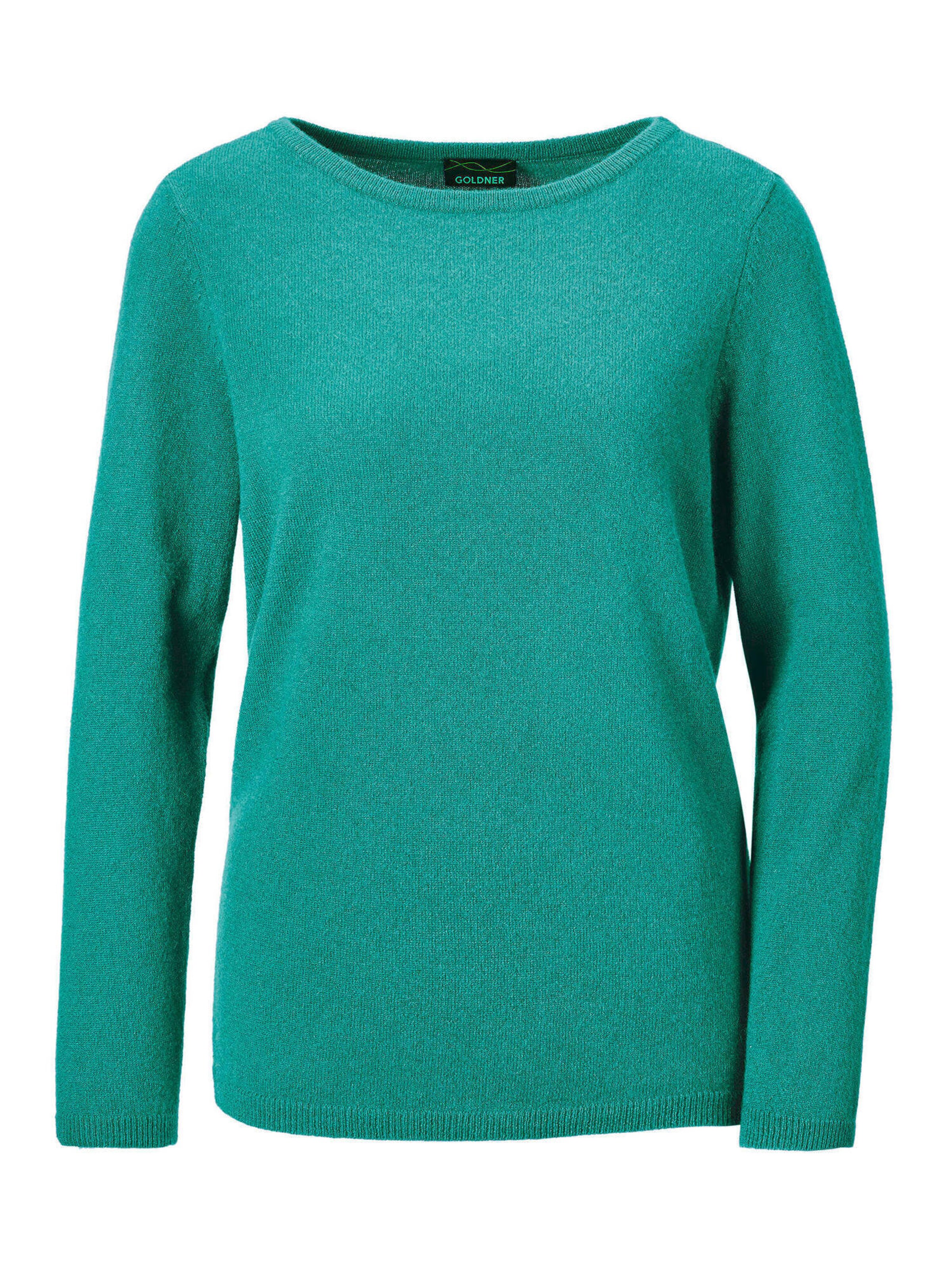Goldner Trui in Groen: voorkant