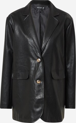 Nasty Gal - Blazer 'Outta the Way' en negro: frente