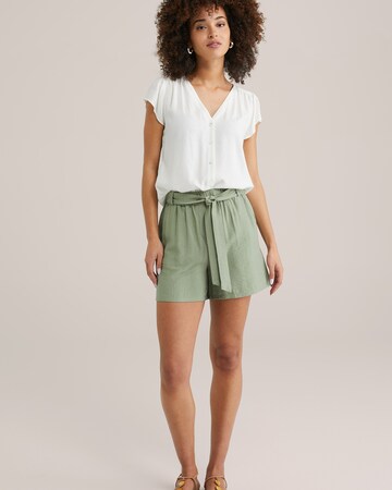 Loosefit Pantaloni di WE Fashion in verde