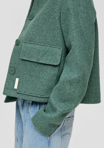 QS Between-season jacket in Green