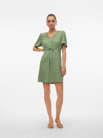 VERO MODA Obleka 'VMMYMILO' | zelena barva