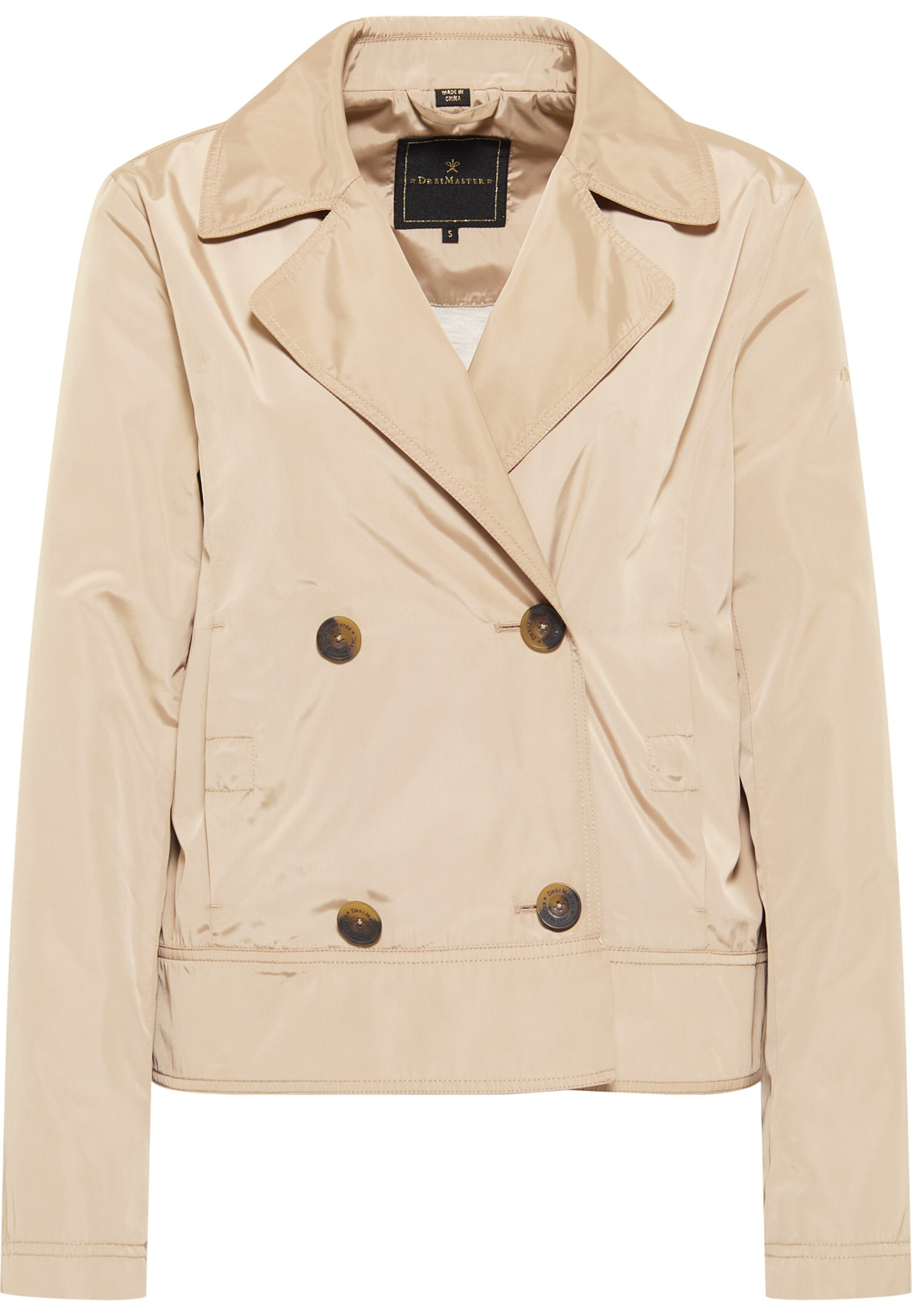 DreiMaster Klassik - Chaqueta de entretiempo en beige: frente