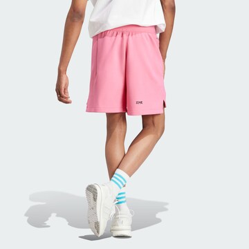 ADIDAS SPORTSWEAR Loosefit Sportbroek 'Z.N.E. Premium' in Roze