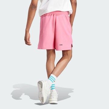 ADIDAS SPORTSWEAR Loose fit Workout Pants 'Z.N.E. Premium' in Pink