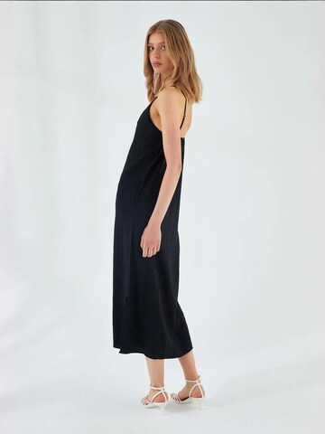 MixRay - Vestido de verão em preto