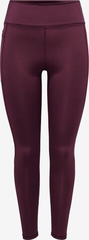 Skinny Pantalon de sport ONLY PLAY en rouge : devant