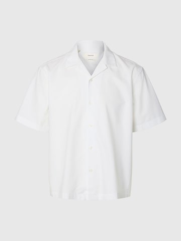 SELECTED - Camisa en blanco: frente