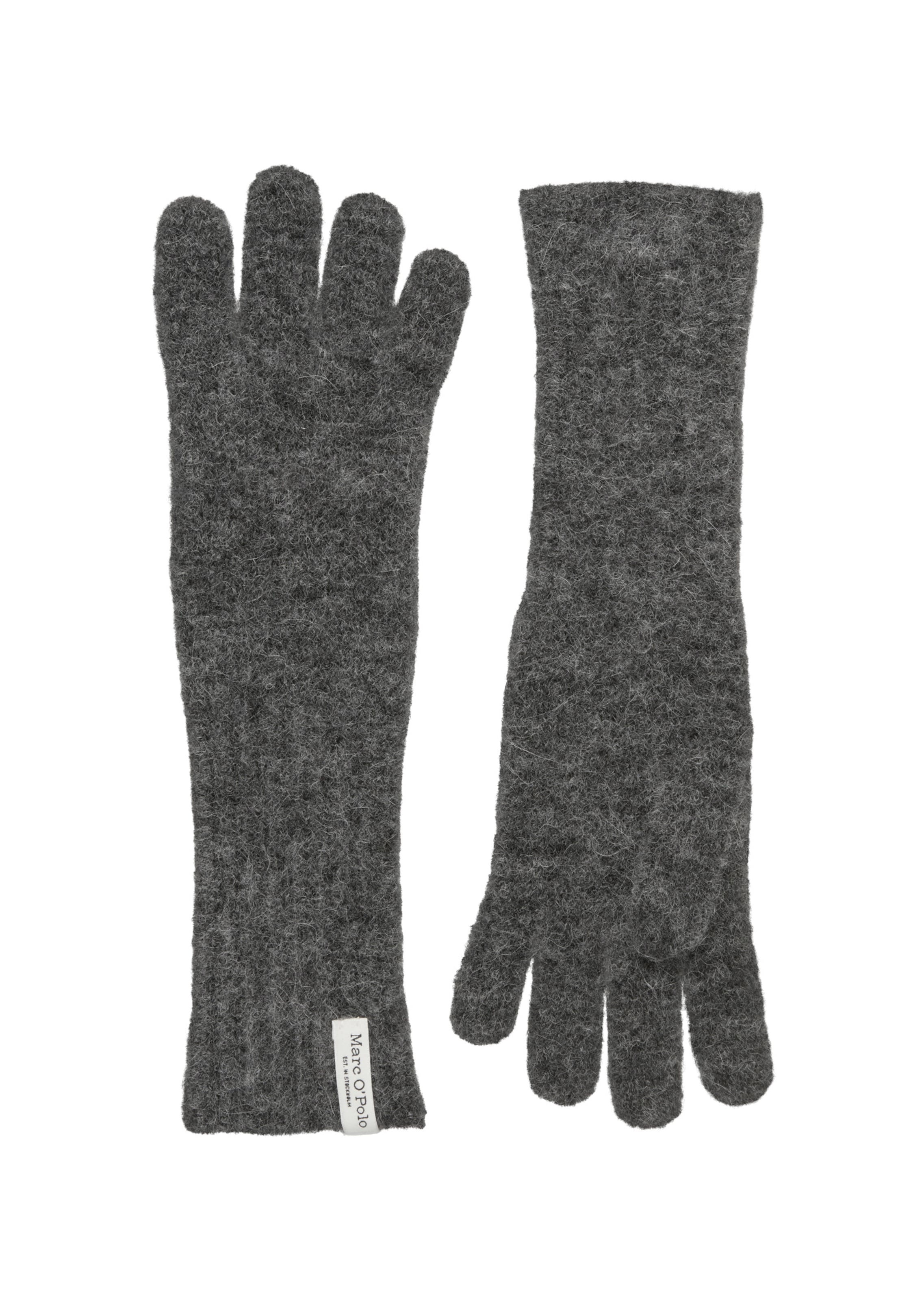 Marc O'Polo Fingerhandschuhe in Grau: Vorderseite