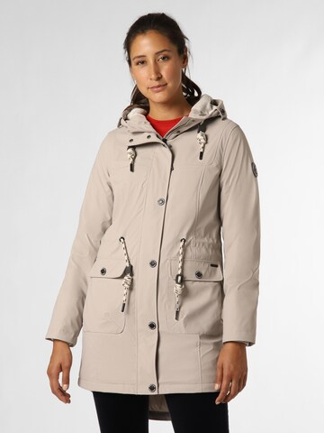 Marie Lund Tussenparka ' ' in Beige: voorkant