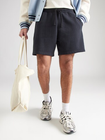 mėlyna HOLLISTER Standartinis Kelnės: priekis