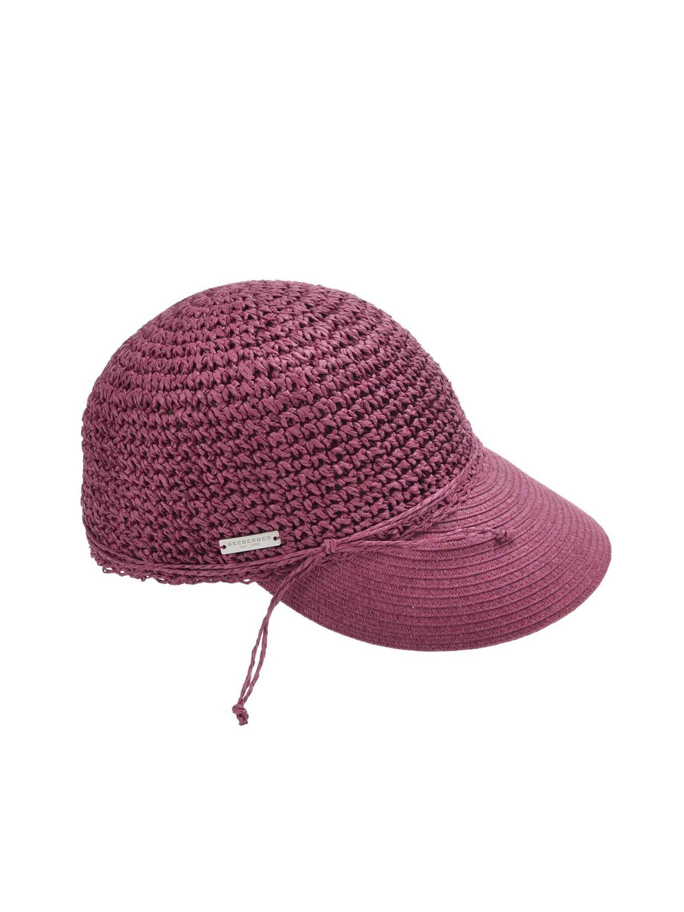 Seeberger Cap 'Cap'‌‌‌‌‌‌‌‌ in Lila: Vorderseite