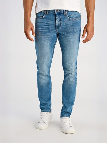 Effilé Jean Lindbergh en bleu