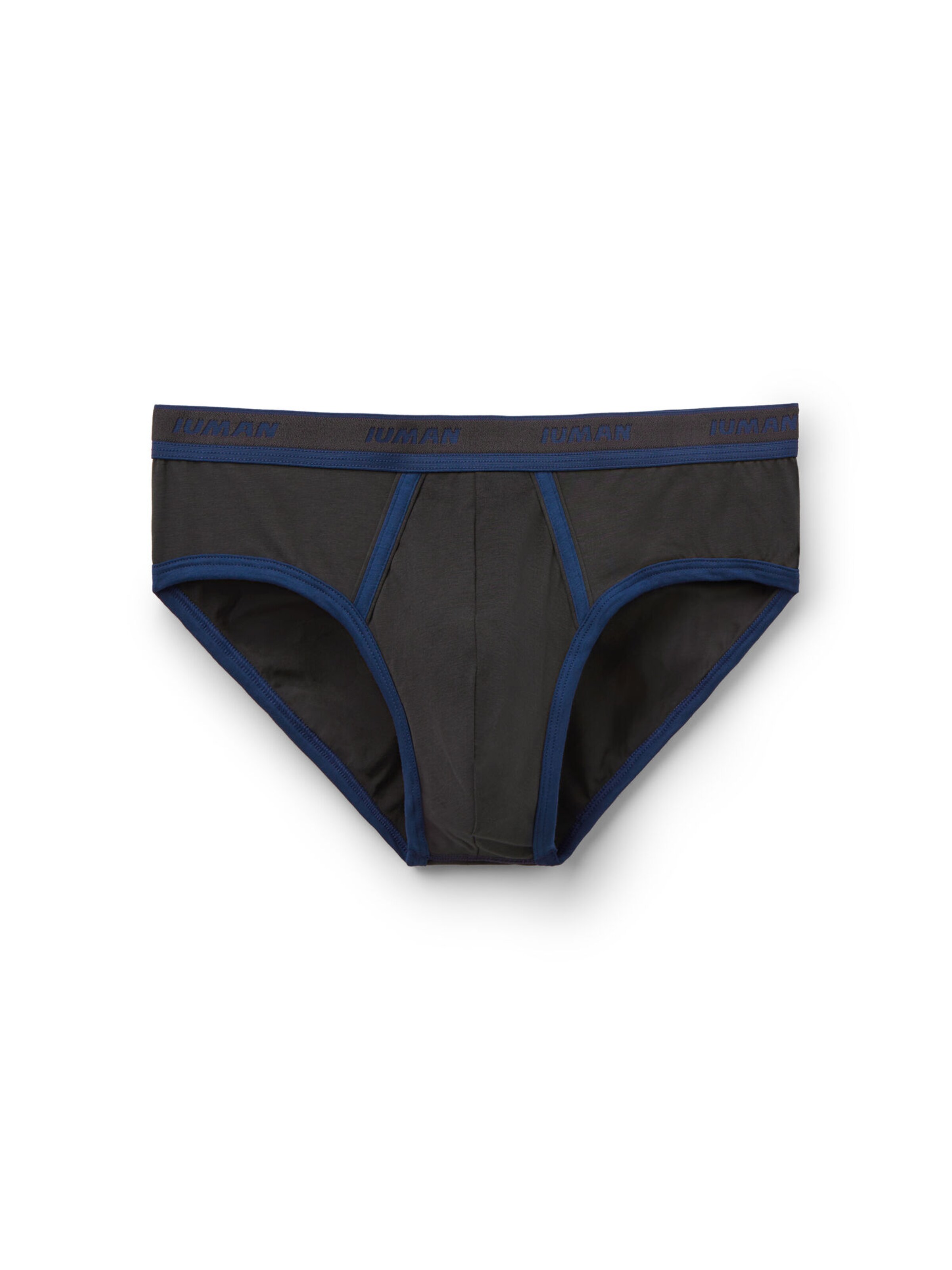 IUMAN Intimissimi Slip in Grau: Vorderseite