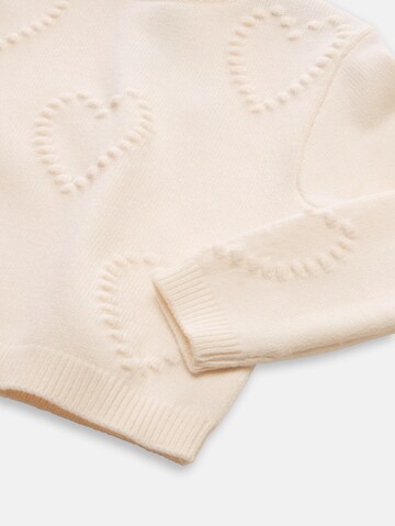 TOM TAILOR Sweater in White