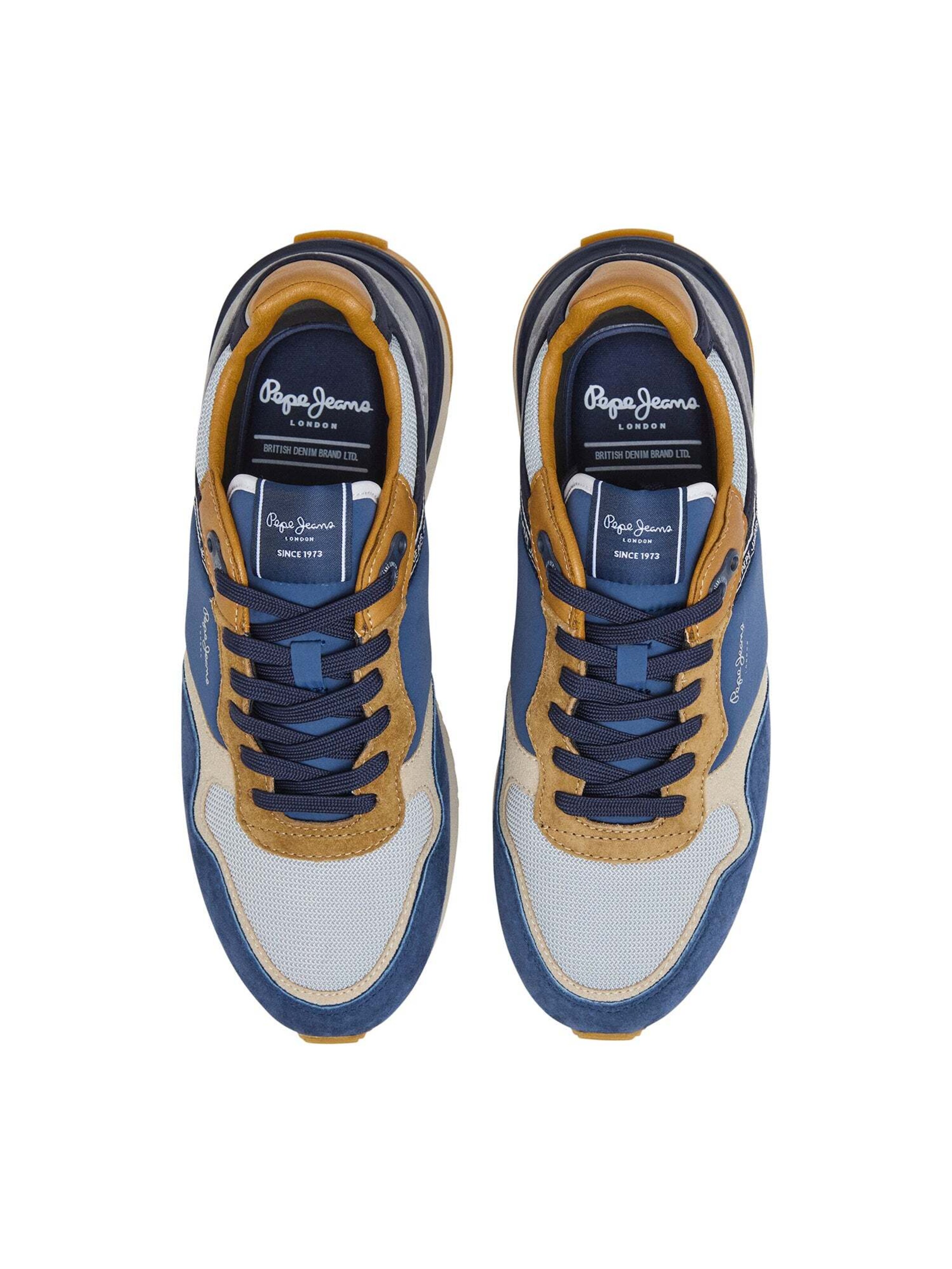 Sneaker bassa 'Buster Pro' di Pepe Jeans in blu