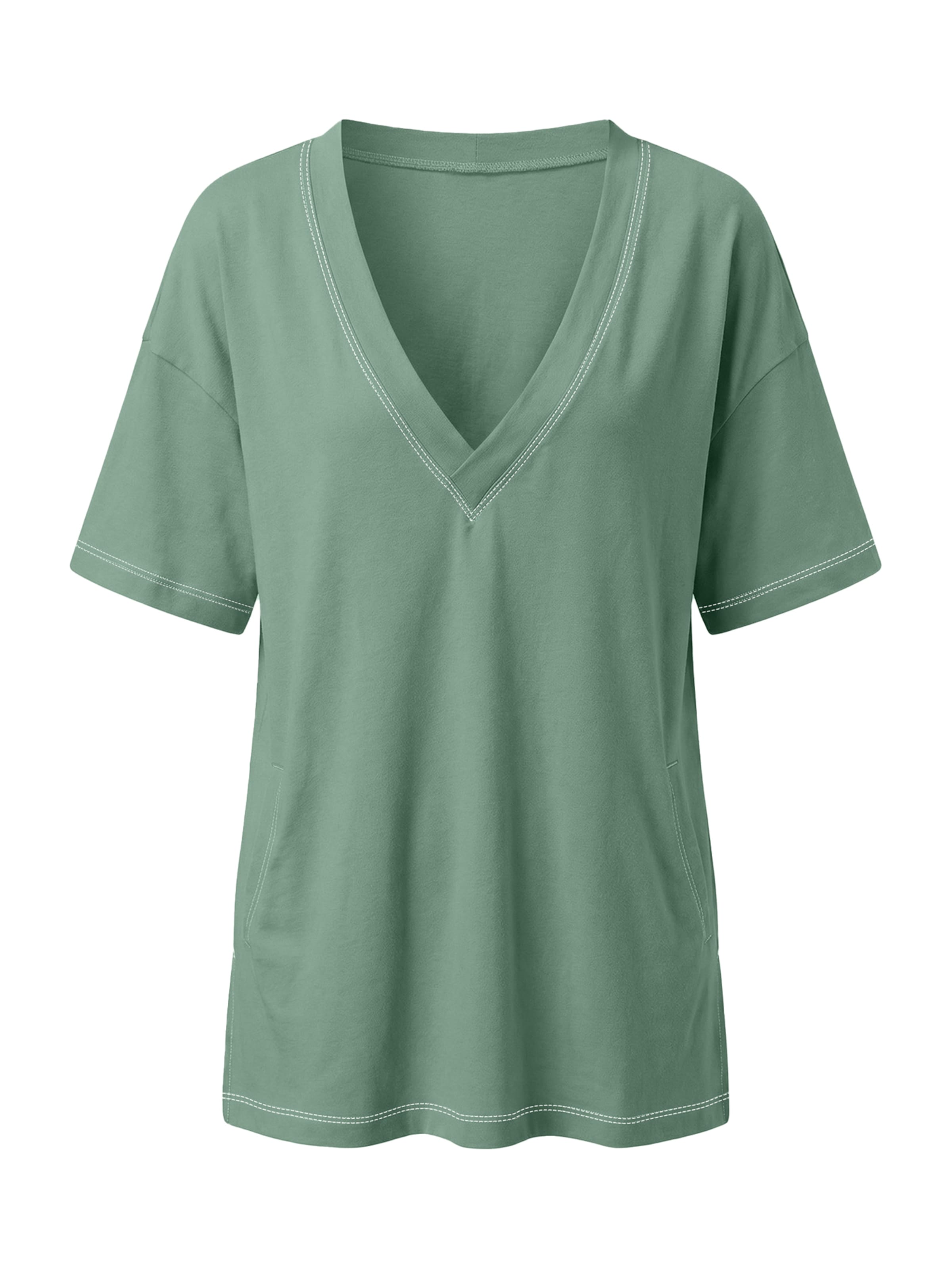 T-shirt oversize Imily Bela en vert : devant