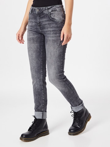 Coupe slim Jean Cartoon en gris : devant