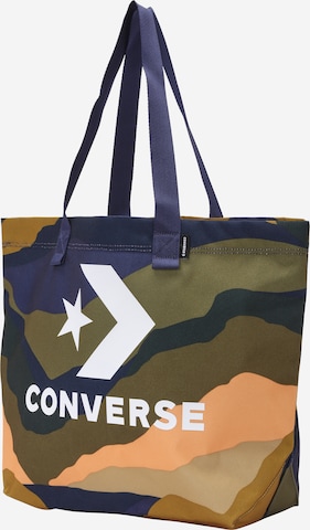 CONVERSE Nakupovalna torba 'WINTERIZED' | zelena barva