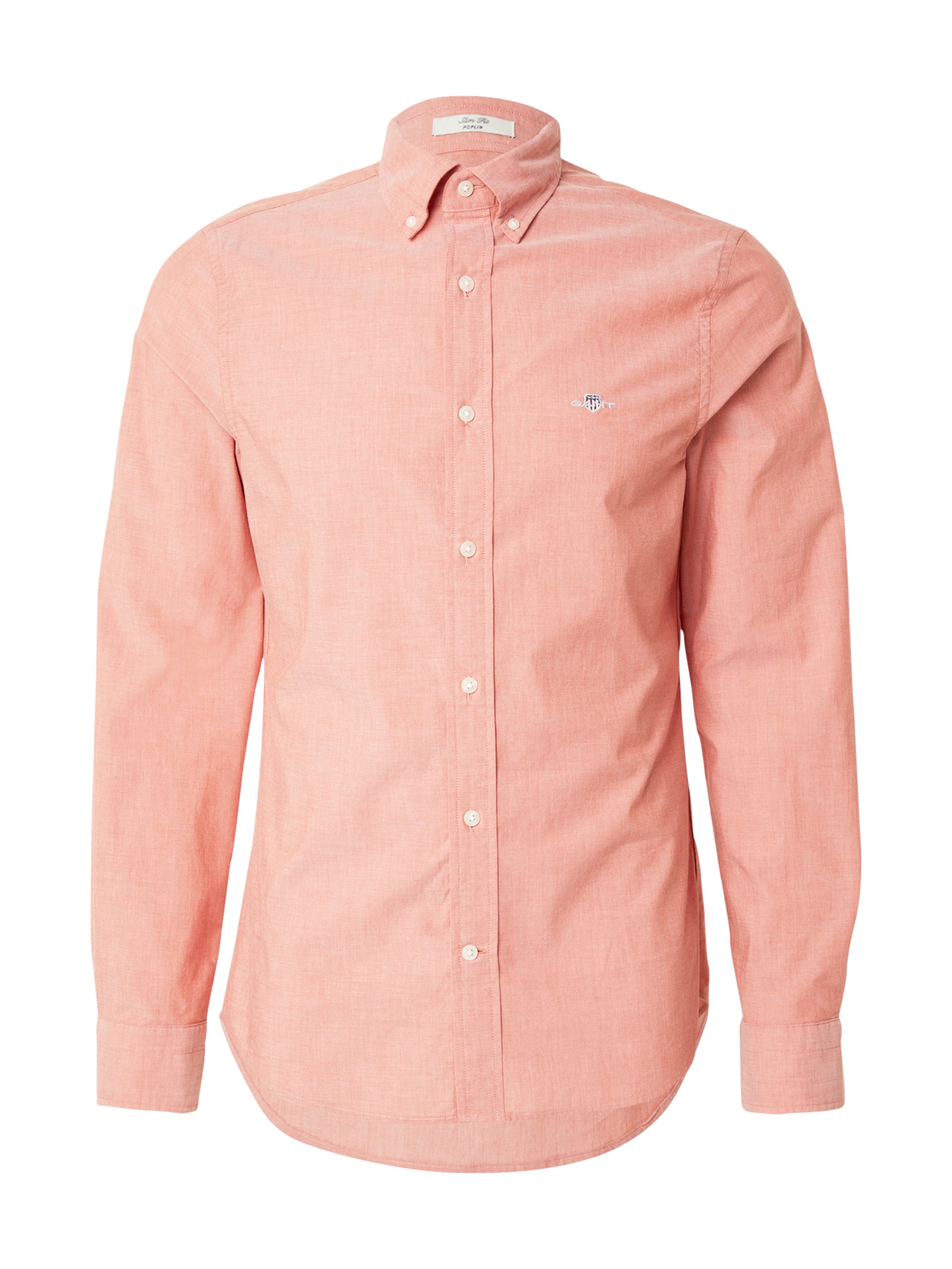 Cămașă de la GANT pe portocaliu: față