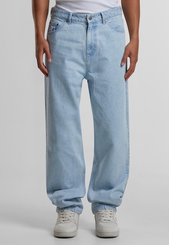 Loosefit Jean 'Flames' Karl Kani en bleu