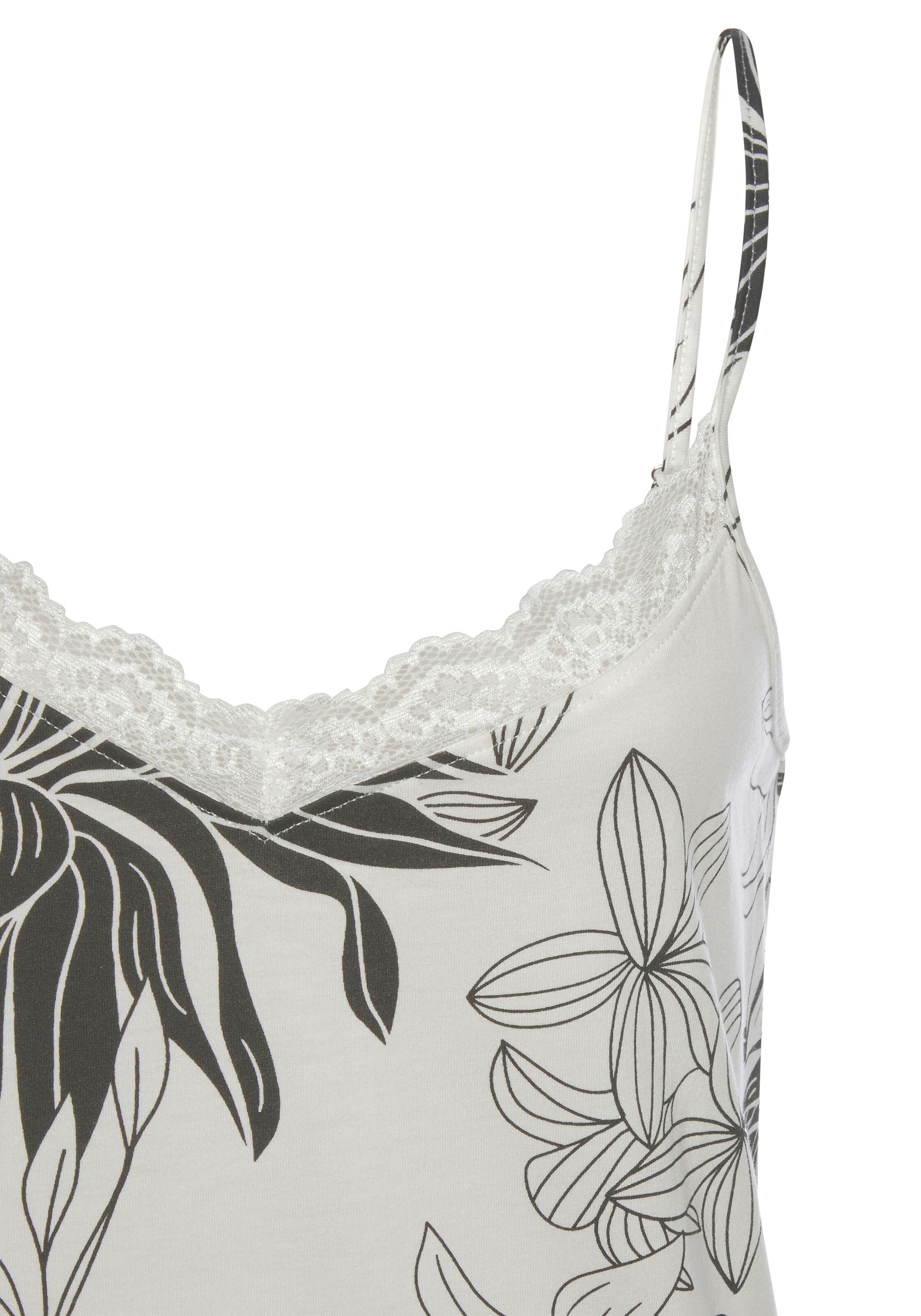 LASCANA Неглиже в Белый