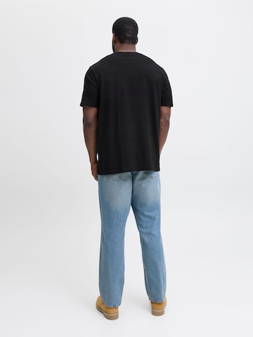 Jack & Jones Plus - Camisa 'JJESOHO' em preto