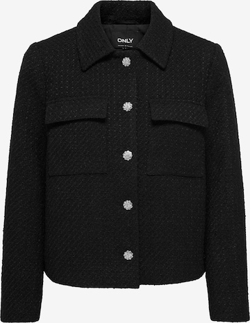 Veste mi-saison 'ONLPLISE' ONLY en noir : devant
