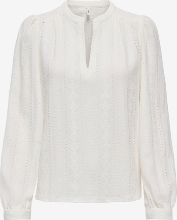 ONLY - Blusa 'ONLMINNA' en blanco: frente