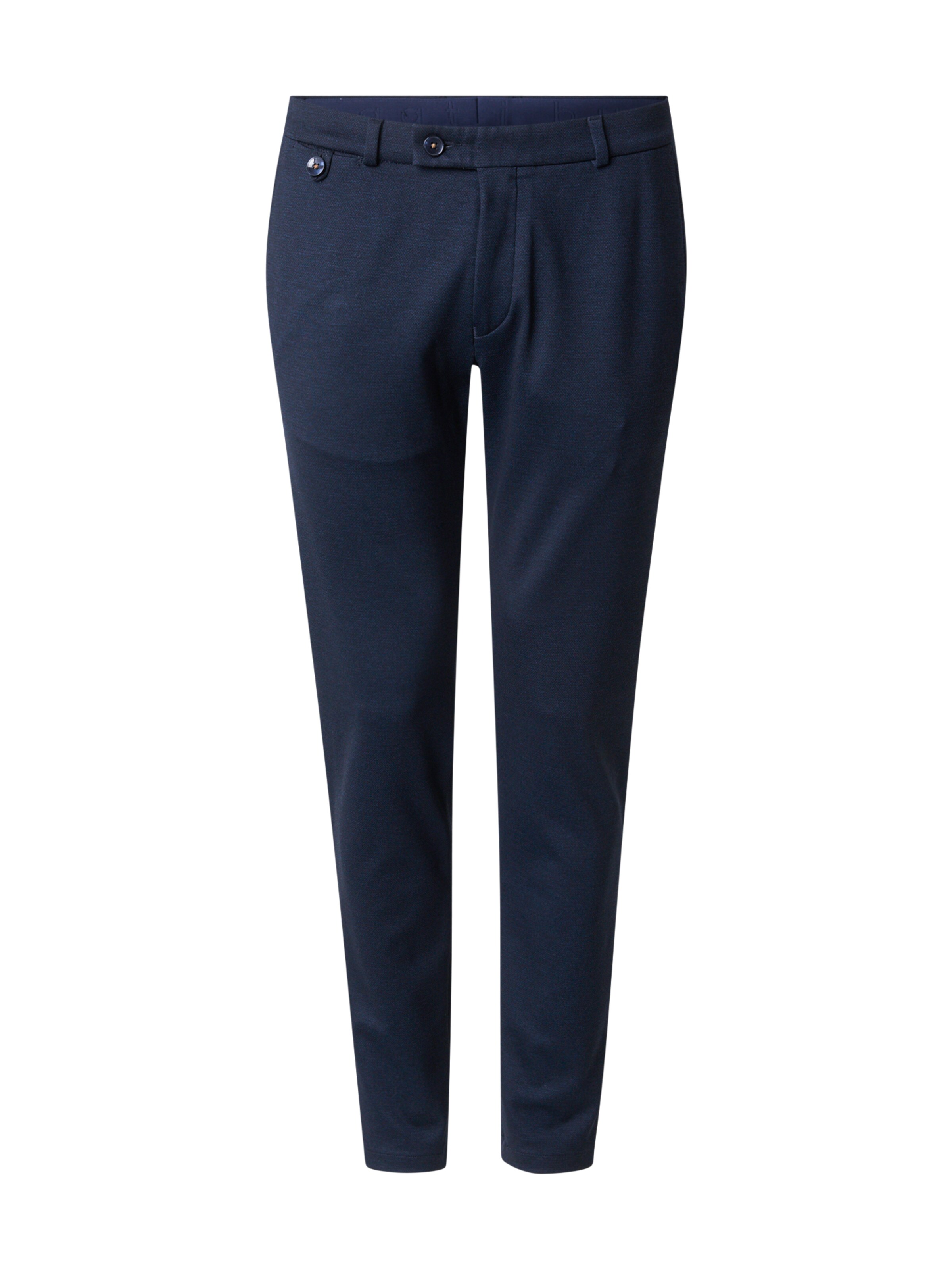 bugatti Szabványos Chino nadrág - kék: elől