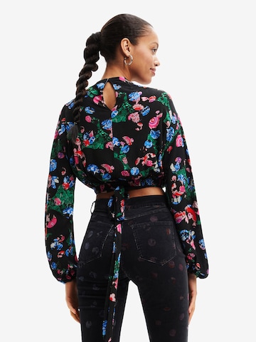 Desigual Blouse 'Garden' in Zwart