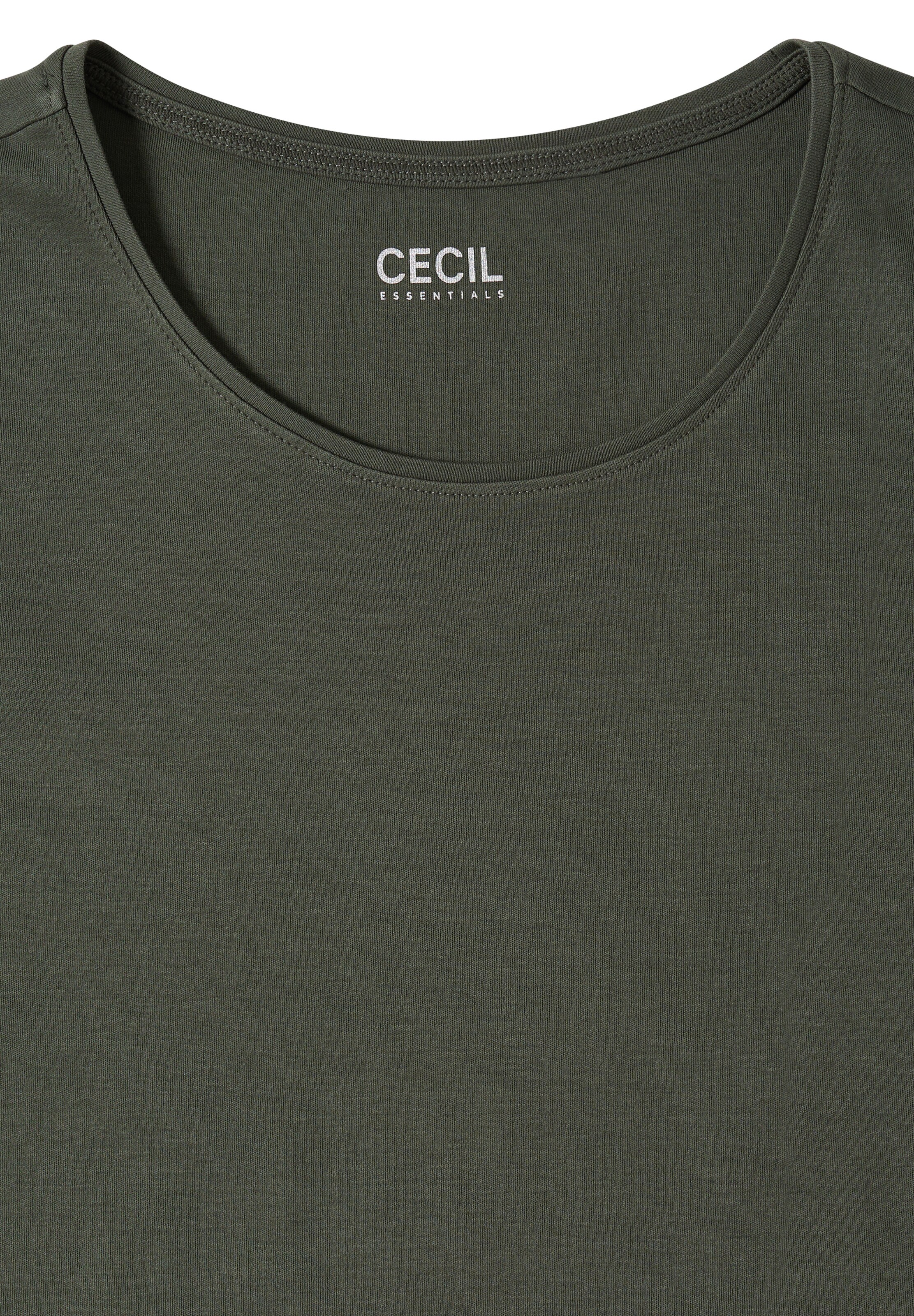 CECIL T-Shirt in Grün