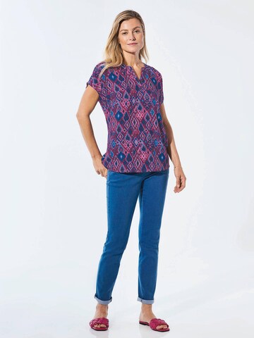 Chemisier Goldner en bleu