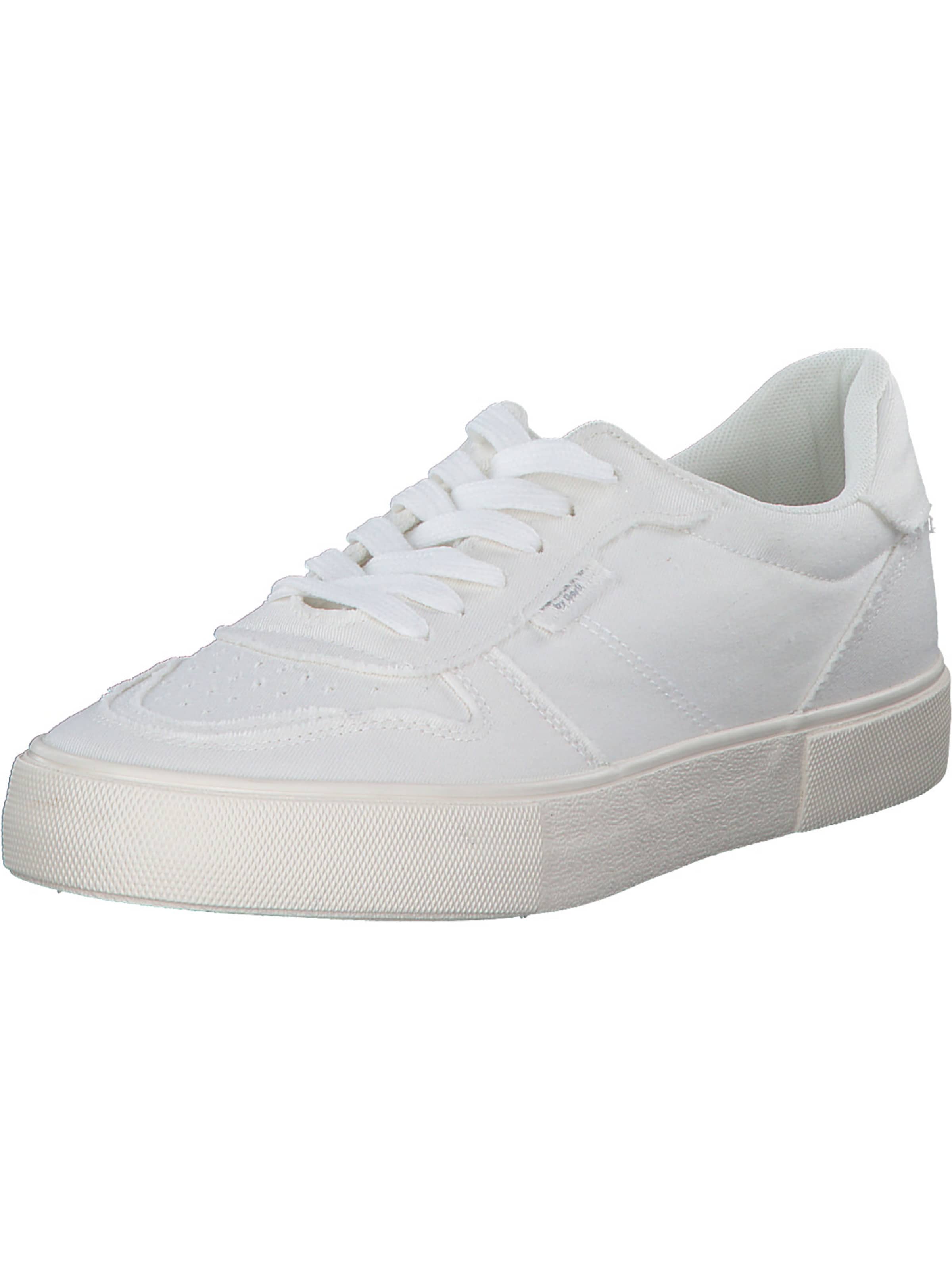 Baskets basses Dockers en blanc : devant
