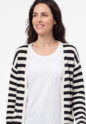 usha BLUE LABEL - Abrigo de punto en negro