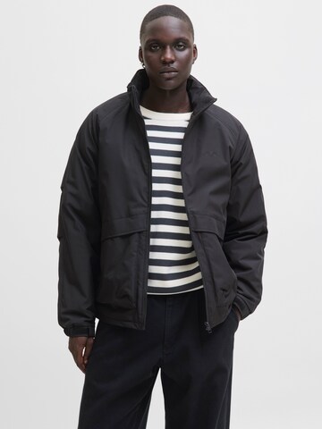 JACK & JONES Átmeneti dzseki 'JJEDiego' - fekete: elől