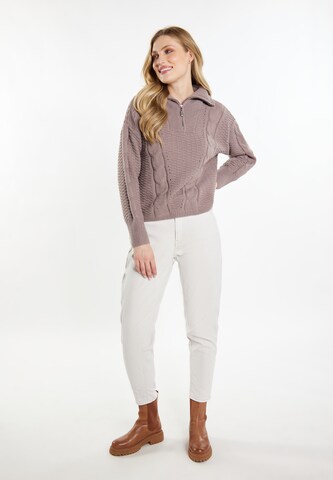 Pull-over 'Incus' DreiMaster Vintage en marron