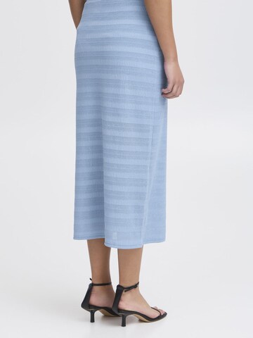 ICHI Skirt ' IXKNITTY ' in Blue