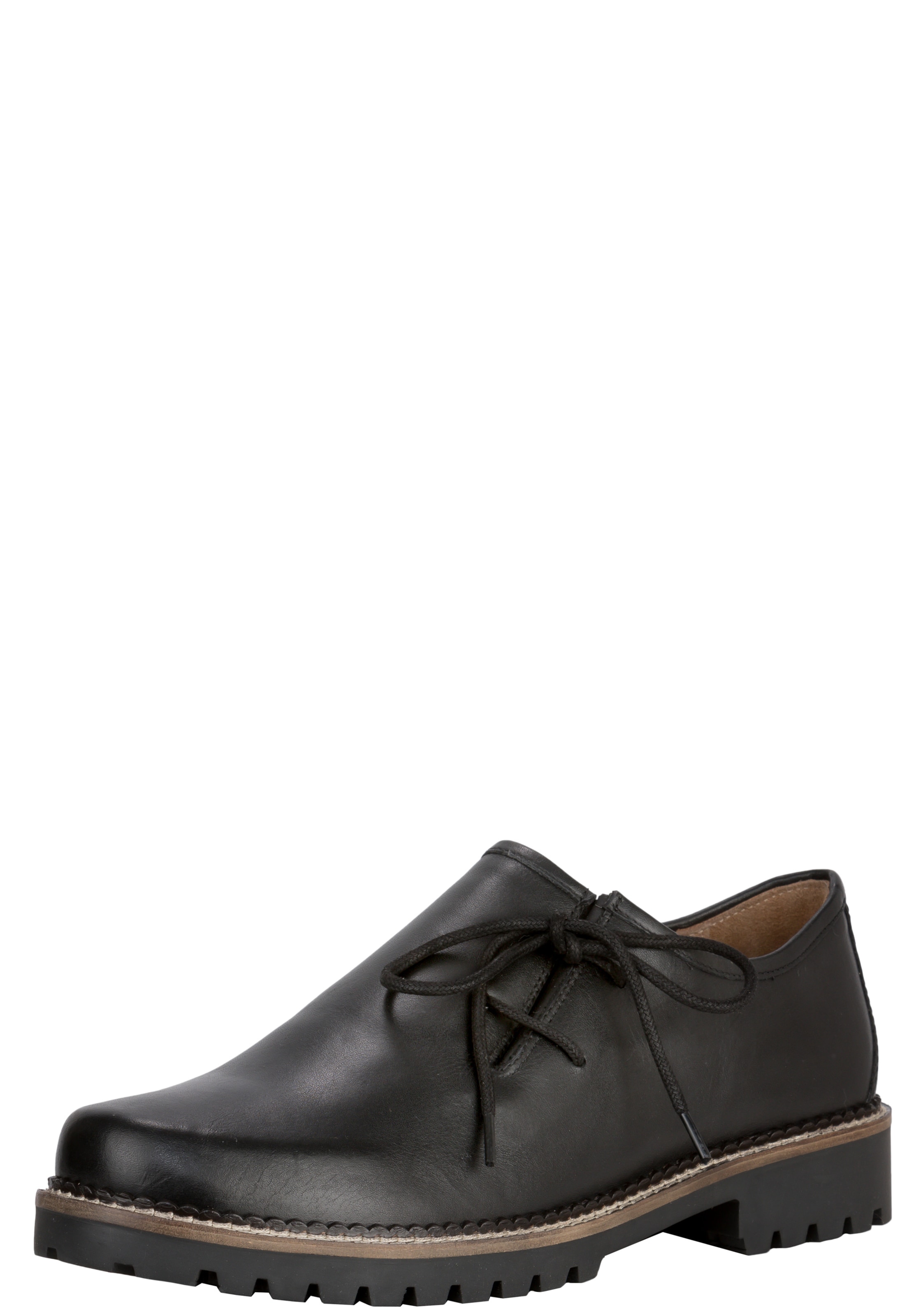 STOCKERPOINT Klederdracht schoenen 'Tailor' in Zwart: voorkant