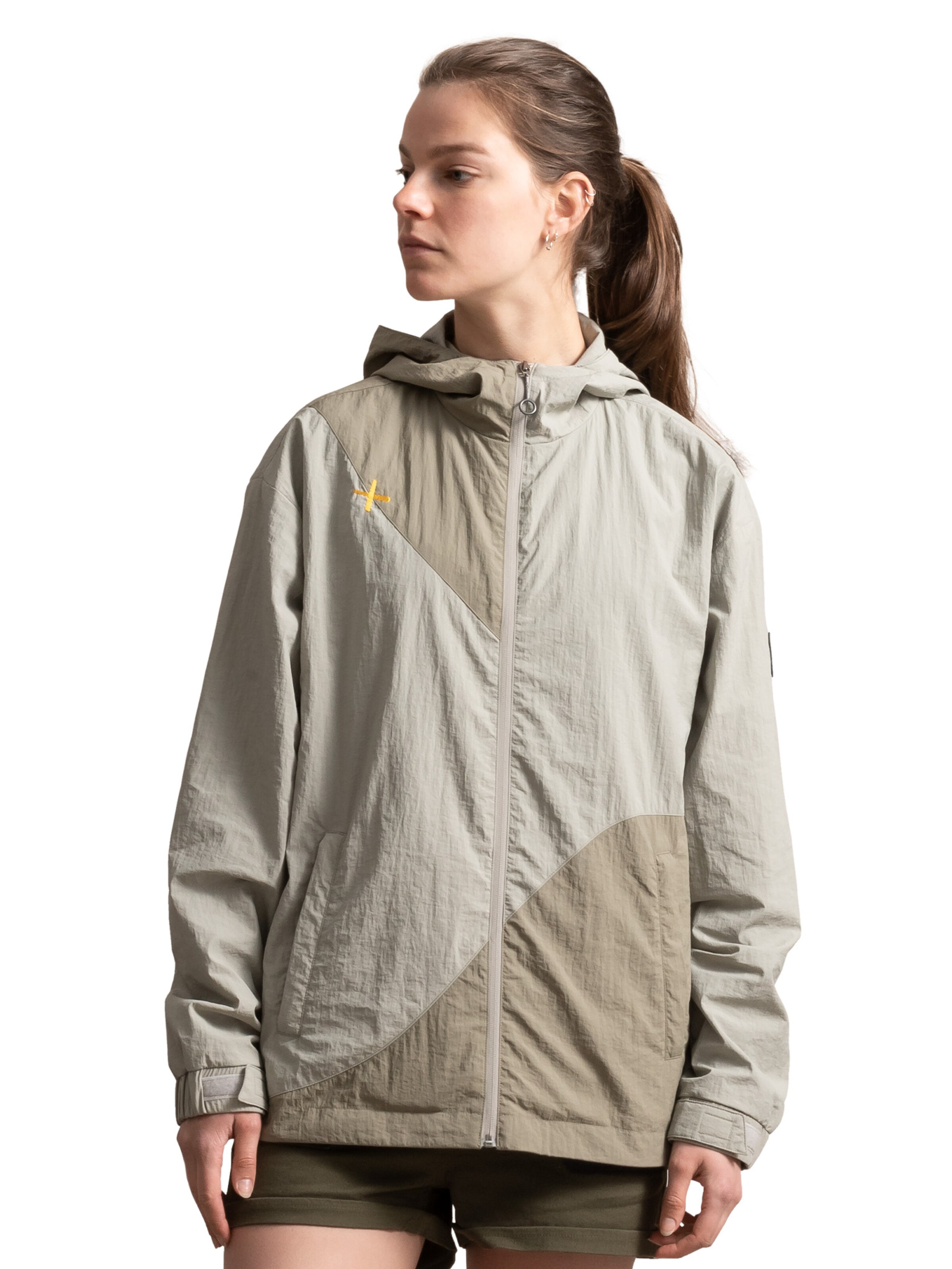 Kaft Tussenjas 'Pakaru' in Grijs