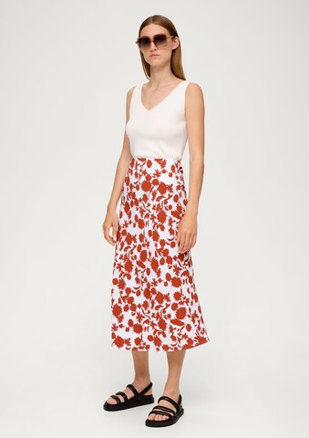 s.Oliver BLACK LABEL Skirt in White