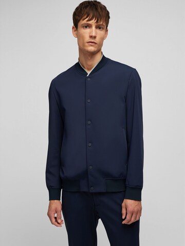 HECHTER PARIS Between-Season Jacket in Blue: front