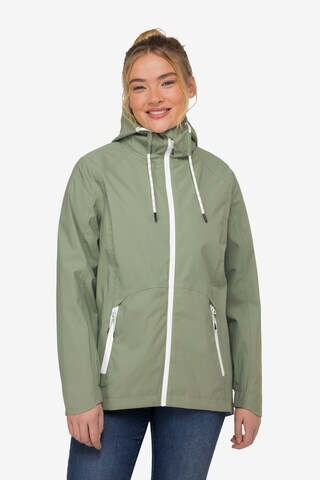 LAURASØN Performance Jacket 'Mix & Match ' in Green: front